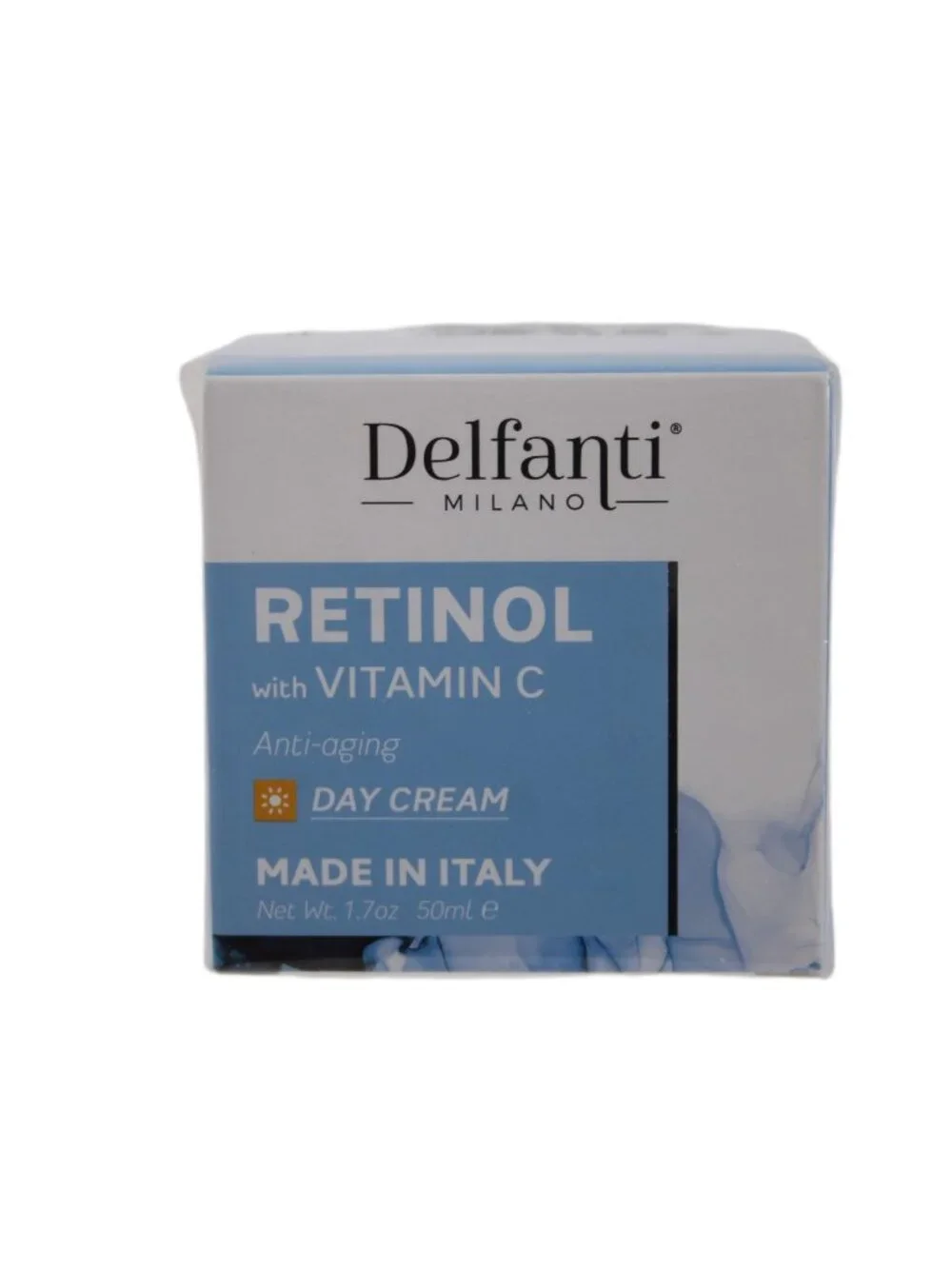 Delfanti Milano Day Cream SEALED Retinol Vitamin C Anti Aging 1.7oz 50ml Cream - Picture 1 of 6